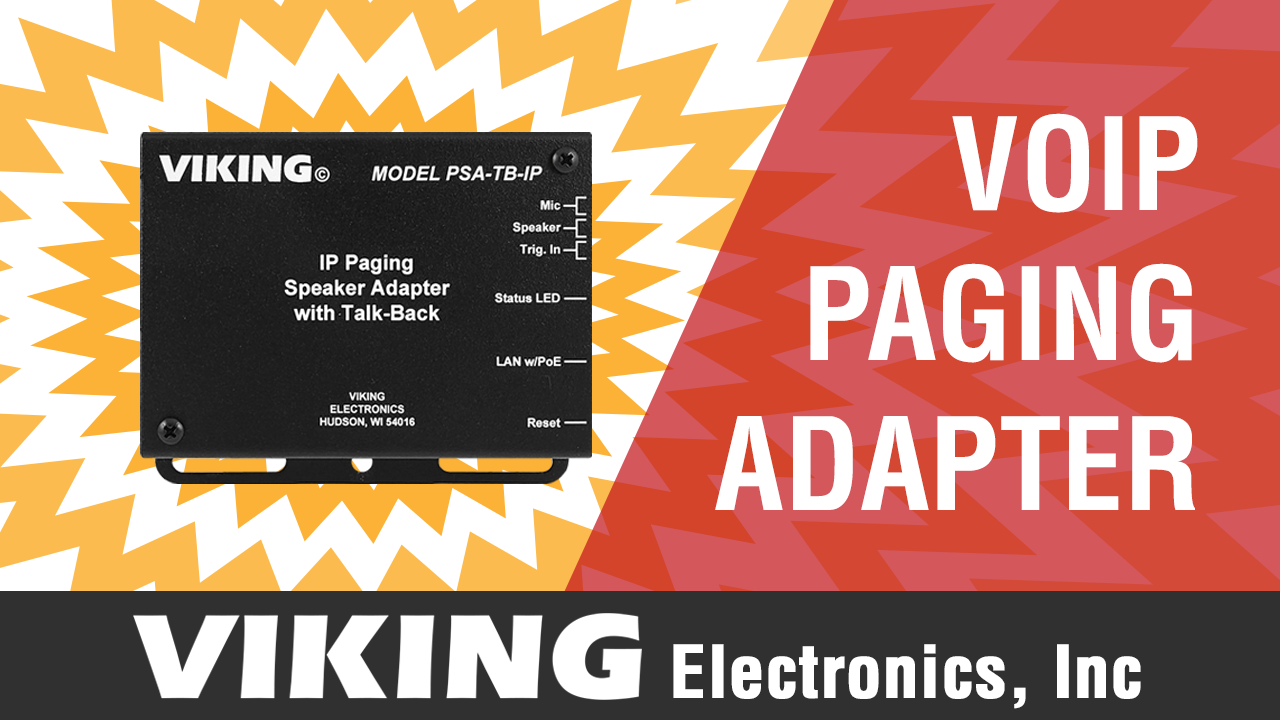 Convert Analog Paging Speakers For Voip Paging Ip Paging Speaker