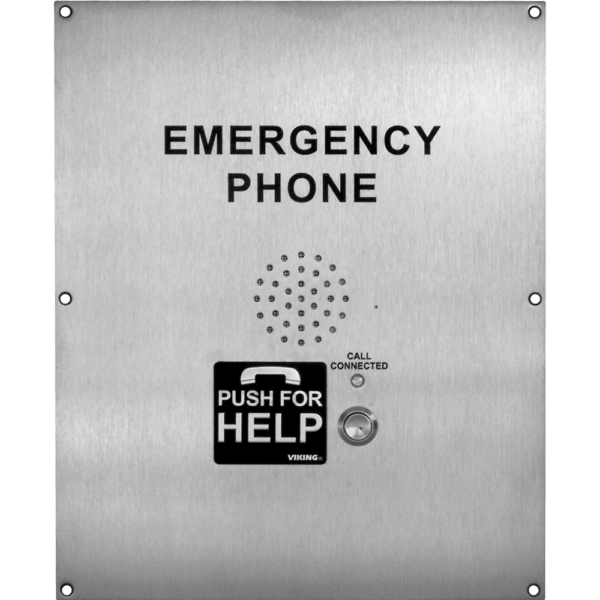 emergency phone for hands free emergency communication