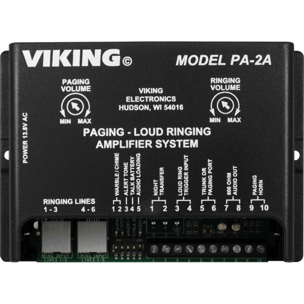 Multiline Paging Amplifier