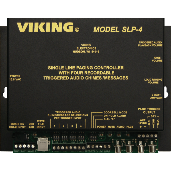 single line paging controller