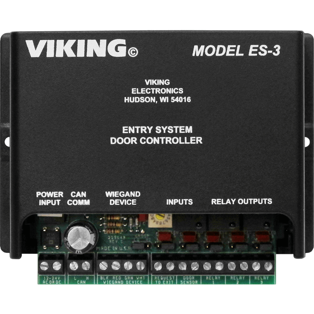 Viking Electronics VK-RC-3 3-Relay Remote Output Controller 